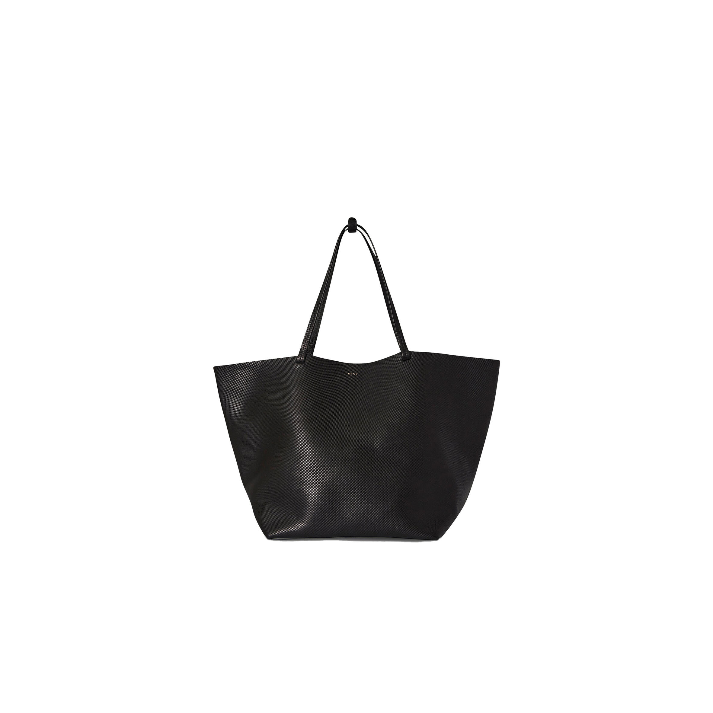 The R0w XL PARK TOTE BAG IN LEATHER BLACK W1201L72SBLSG (53*36*30cm) Master Quality